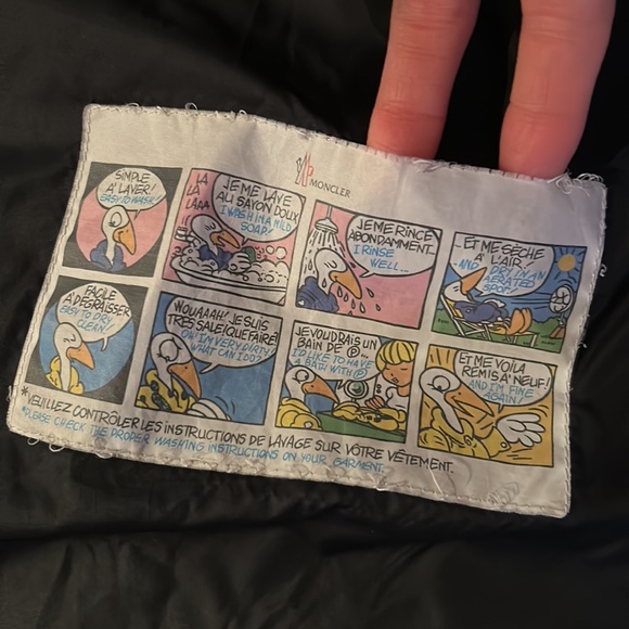 MONCLER flammette giubbotto black sz3 - Picture 11 of 16